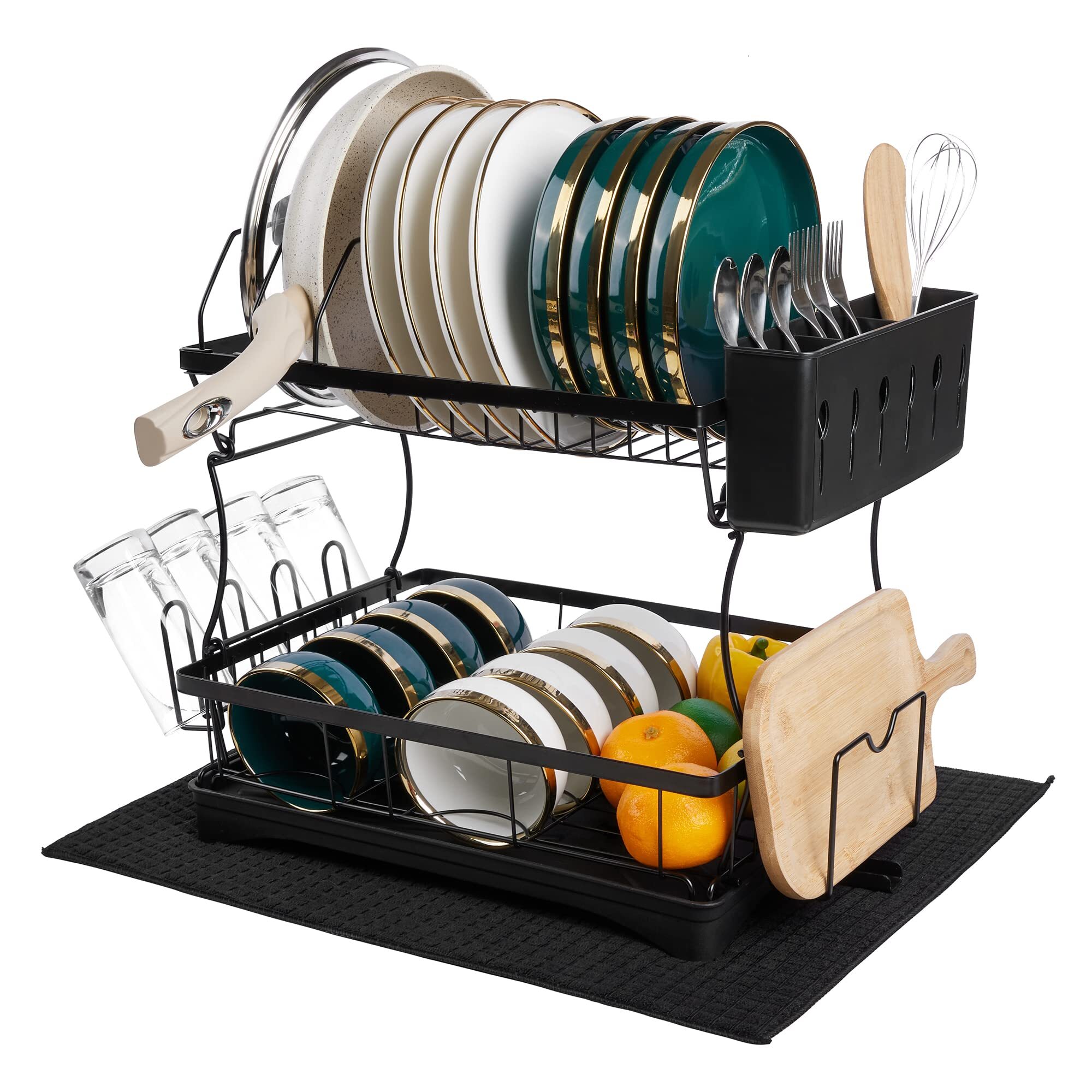 Dish Drying Rack with Drainer Wilko Offers Store