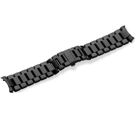 Alpnach - Black PVD Stainless Steel Bracelet with clasp - 24 mm