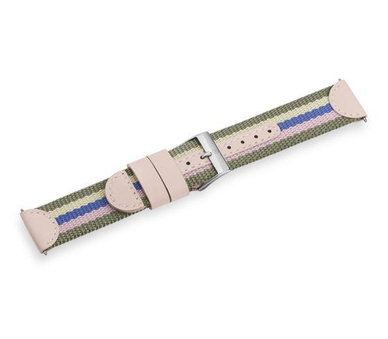 Fabric strap with buckle