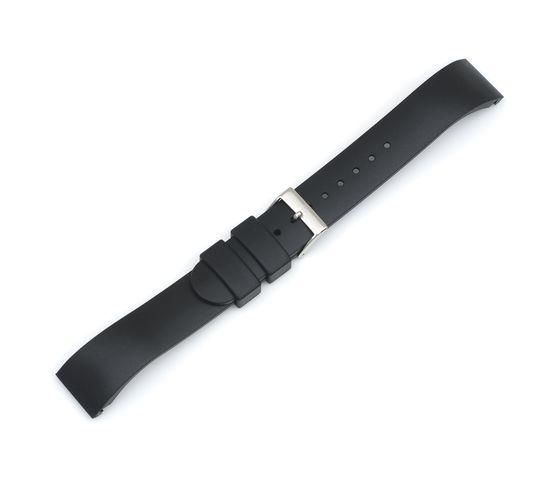 Alliance Rectangle - Black Synthetic Strap with Buckle