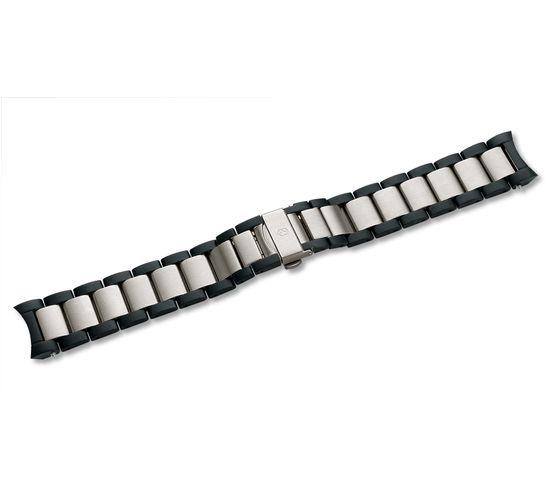 Alpnach - Stainless Steel/Black PVD Bracelet with Clasp