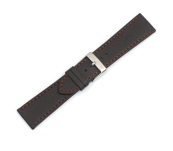 Infantry XL - Brown Leather Strap with Buckle