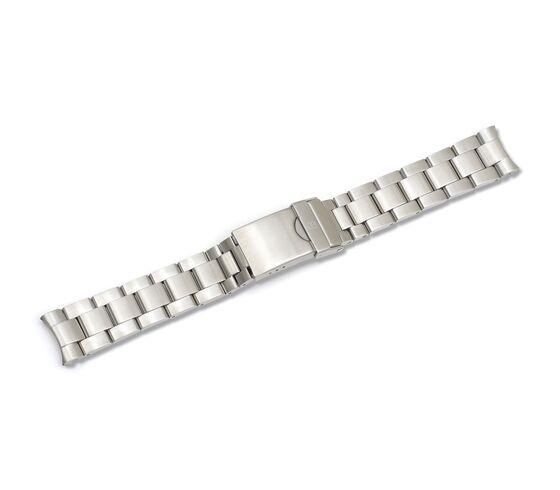 Metal bracelet with clasp