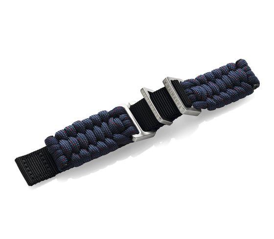 Blue paracord strap with buckle