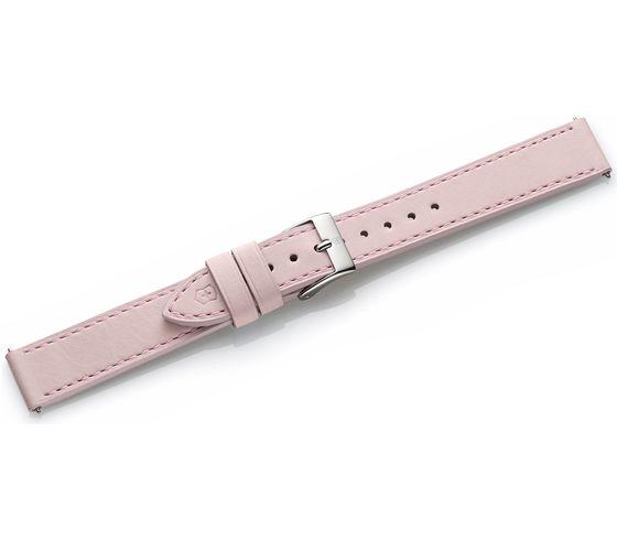Pink leather strap with buckle