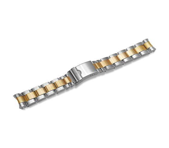 Metal bracelet with clasp