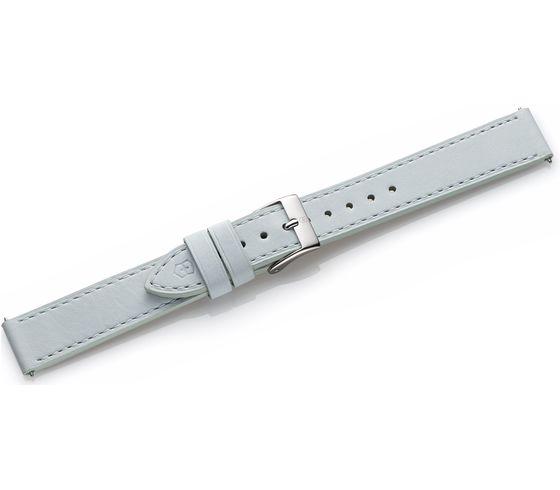 Blue leather strap with buckle