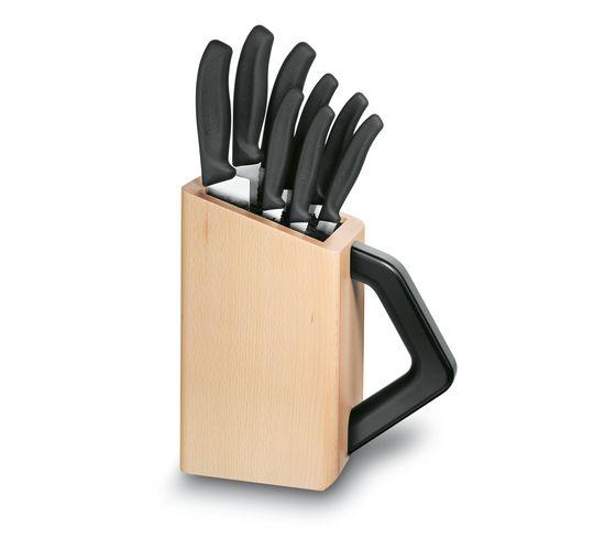 Swiss Classic Cutlery Block, 8 pieces