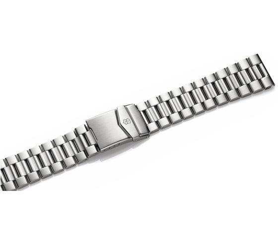 Metal bracelet with clasp