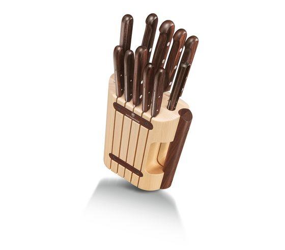 Wood Cutlery Block, 11 pieces