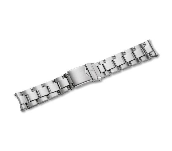 Metal bracelet with clasp