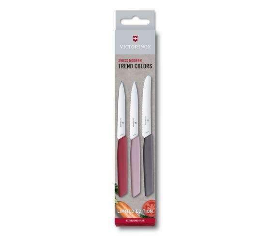 Swiss Modern Paring Knife Set, 3 pieces