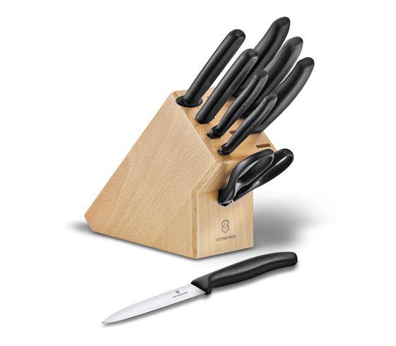 Swiss Classic Cutlery Block, 9 Pieces