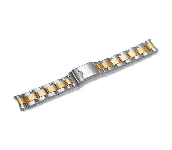 Metal bracelet with clasp