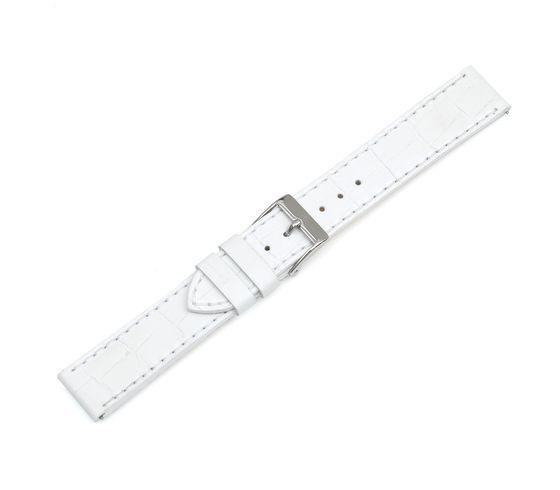 Alliance Chrono - White Leather Strap with Buckle