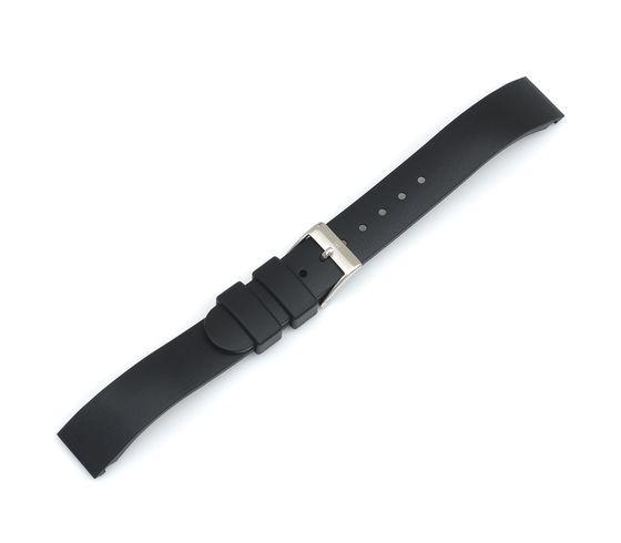 Alliance Rectangle - Black Synthetic Strap with Buckle