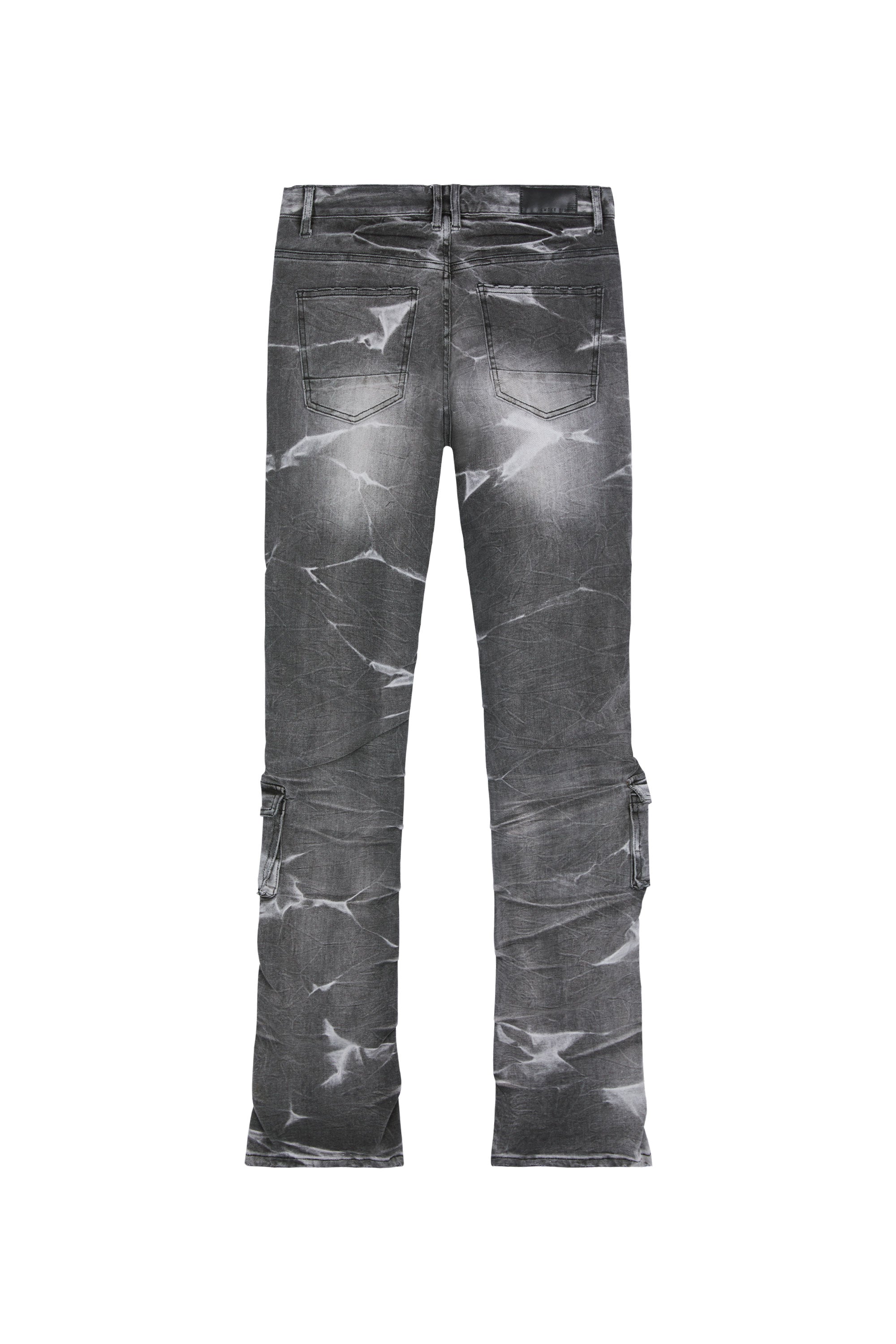 Stacked Utility Denim Jeans