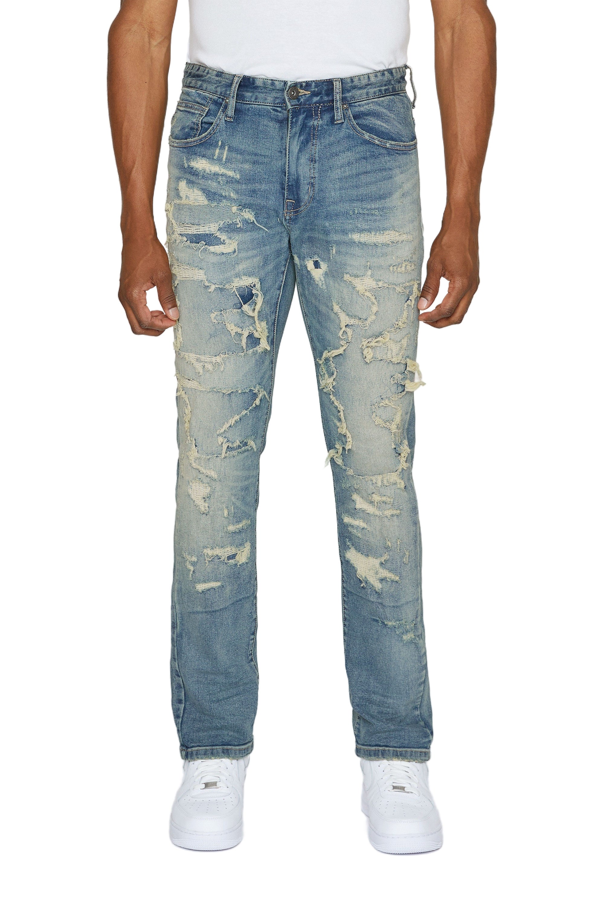 Heavy Distressed Jeans