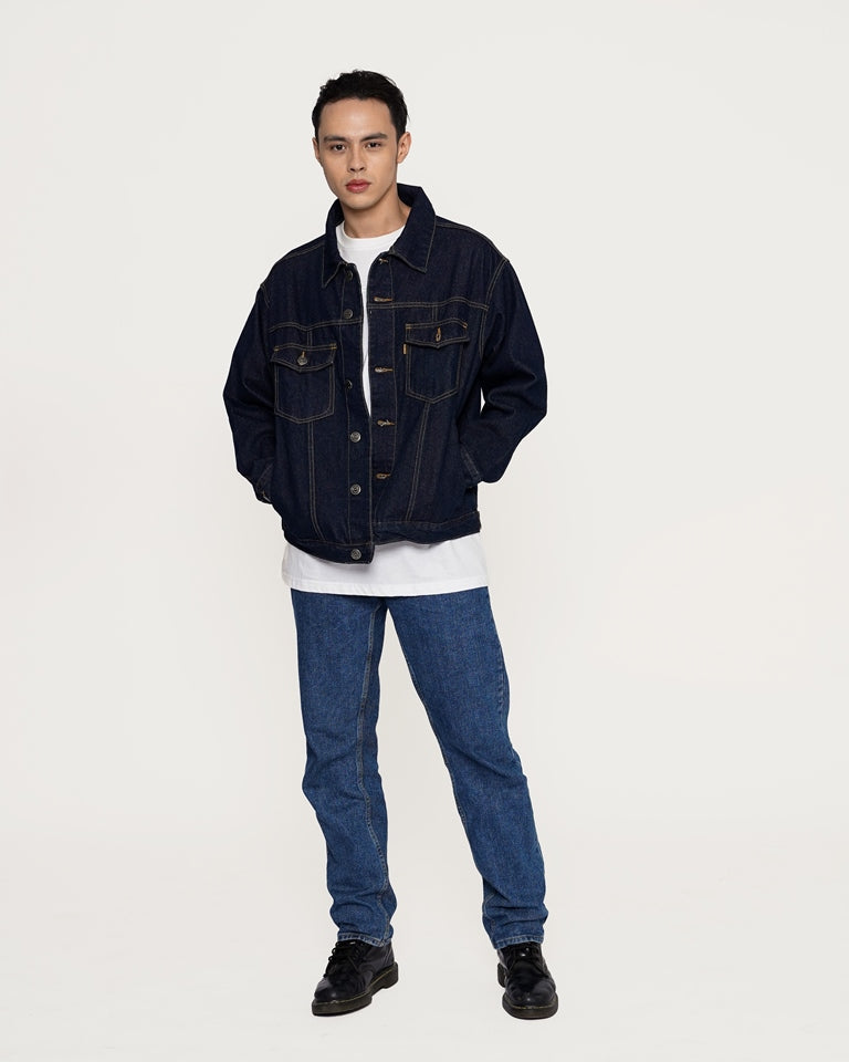 Erigo Denim Jacket Basic Chuba Raw Denim