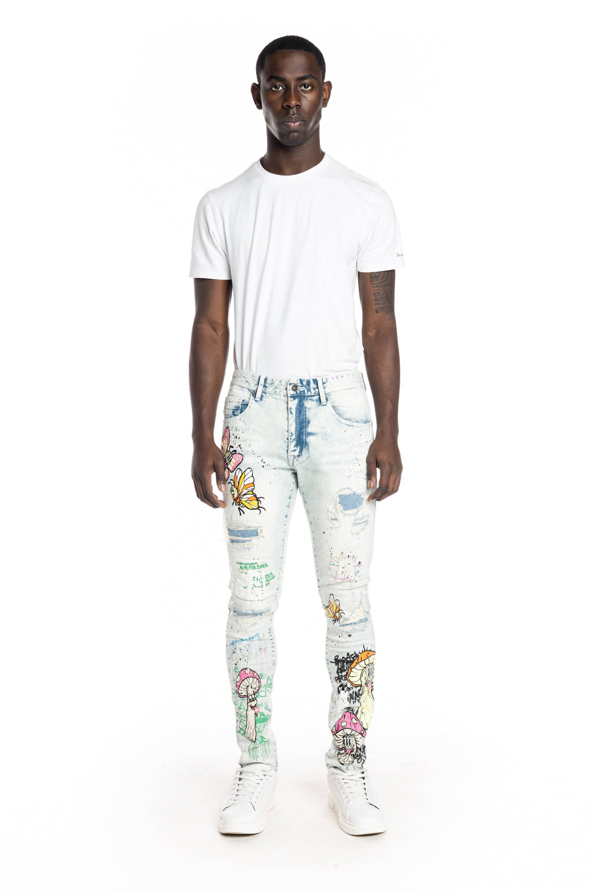 Mushroom  Fashion Jeans