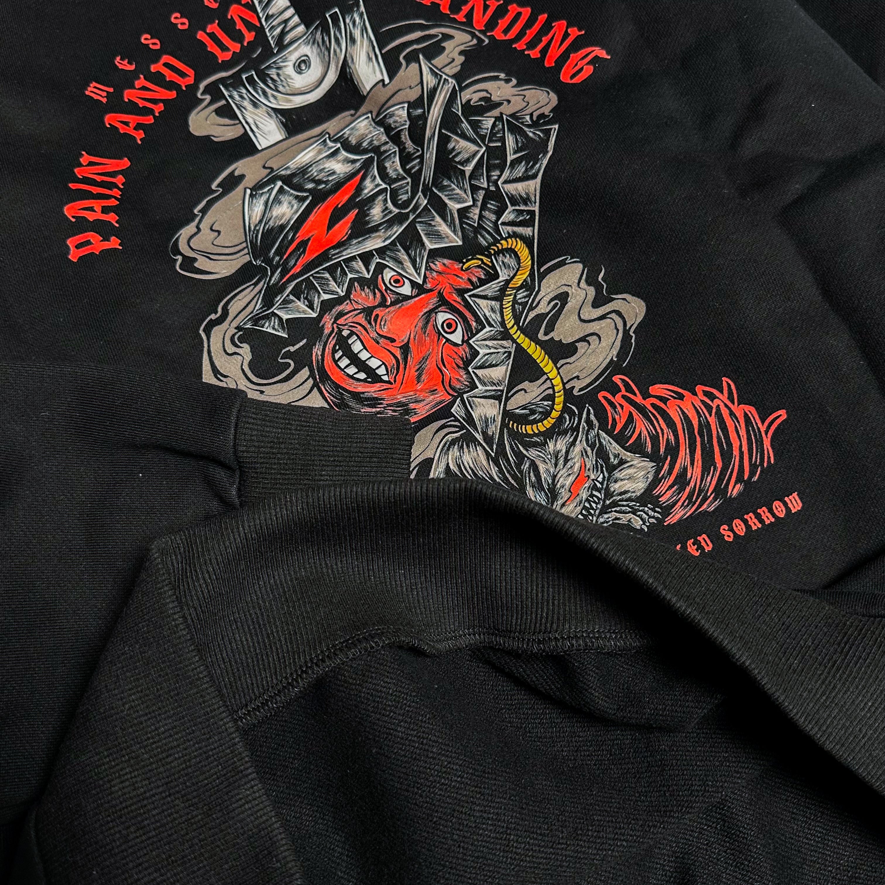 Heavy Messenger of Pain Guts Berserk Oversize Hoodie