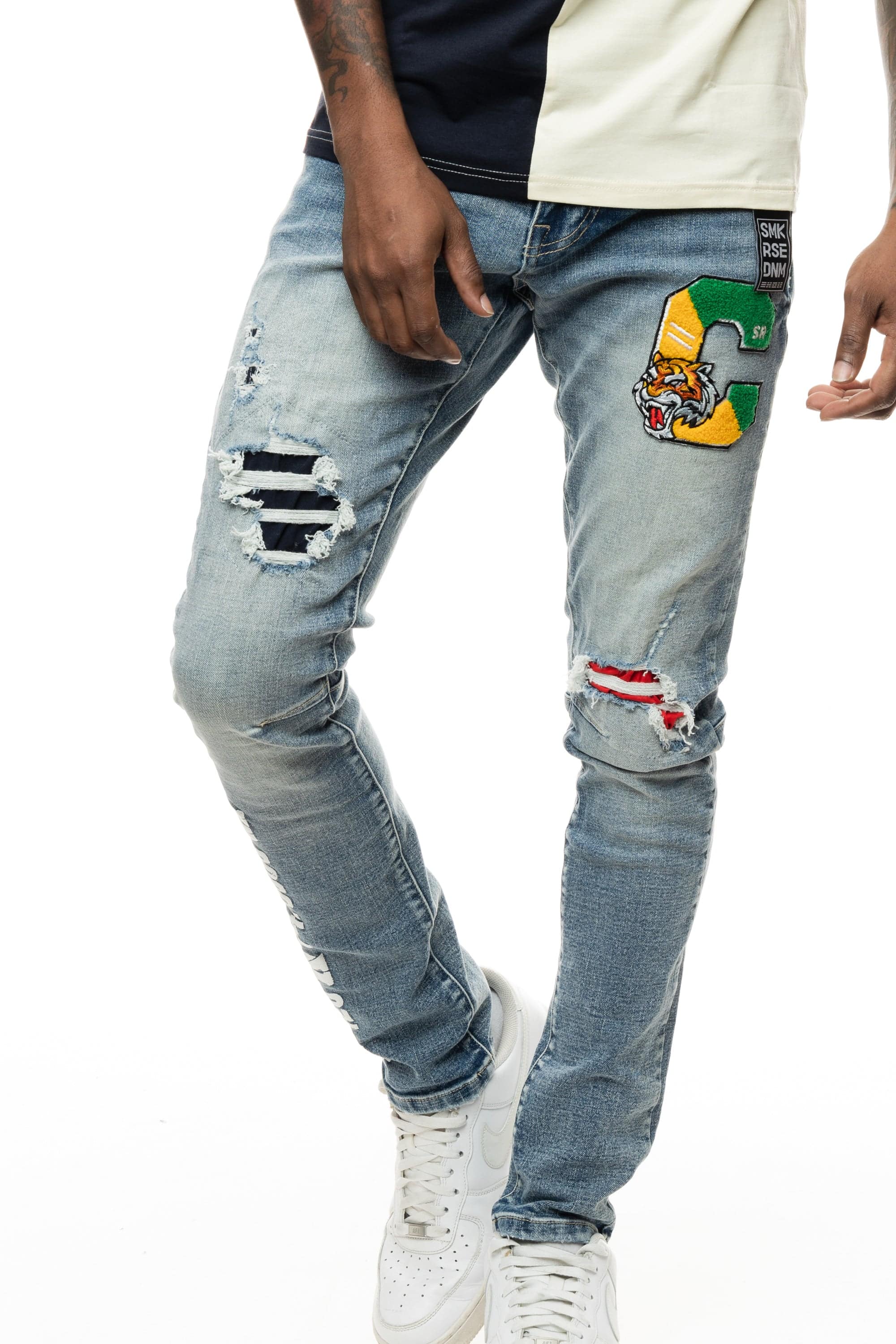 Tiger Patch Jeans