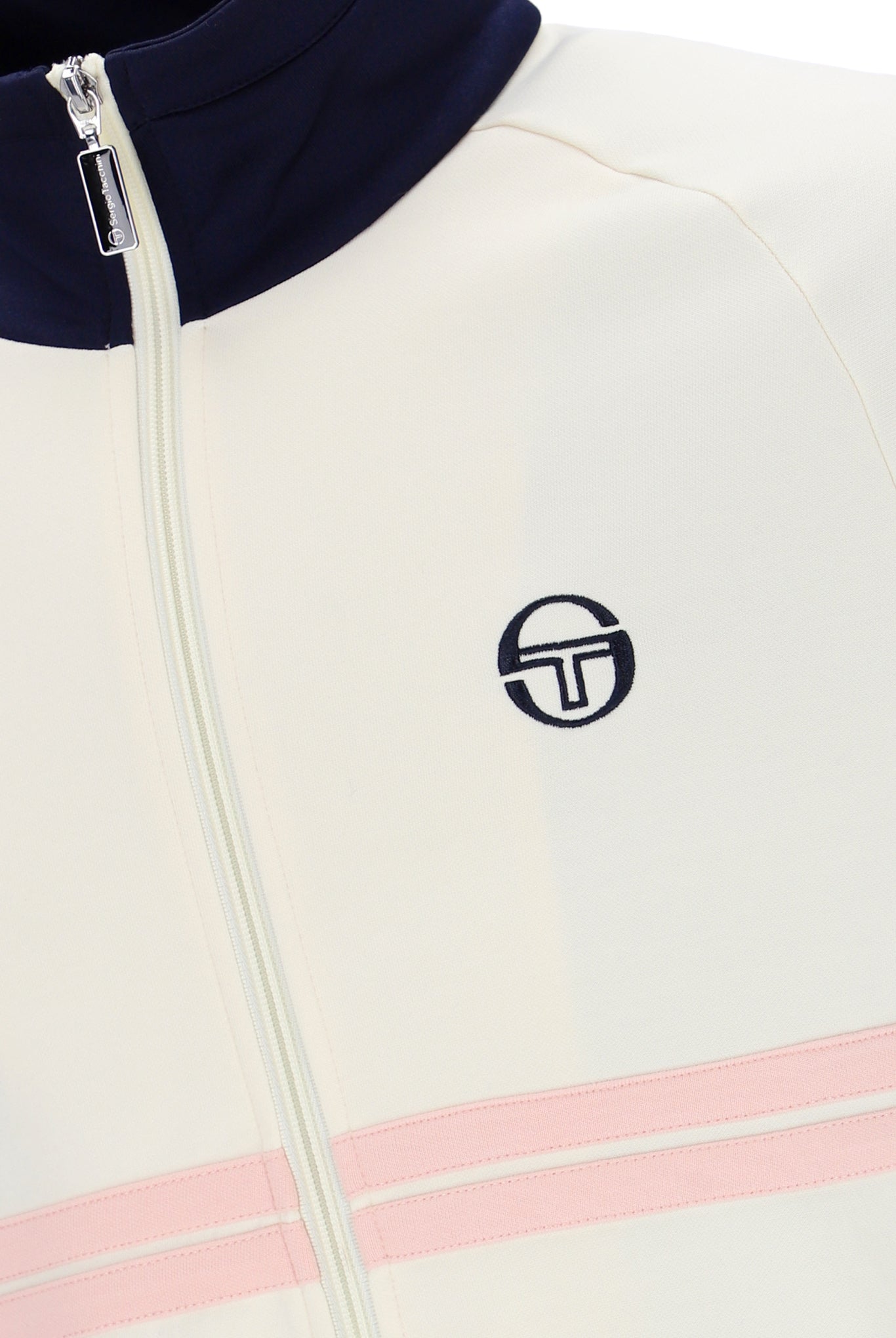 Sergio Tacchini Dallas Track Top Cream/Pink