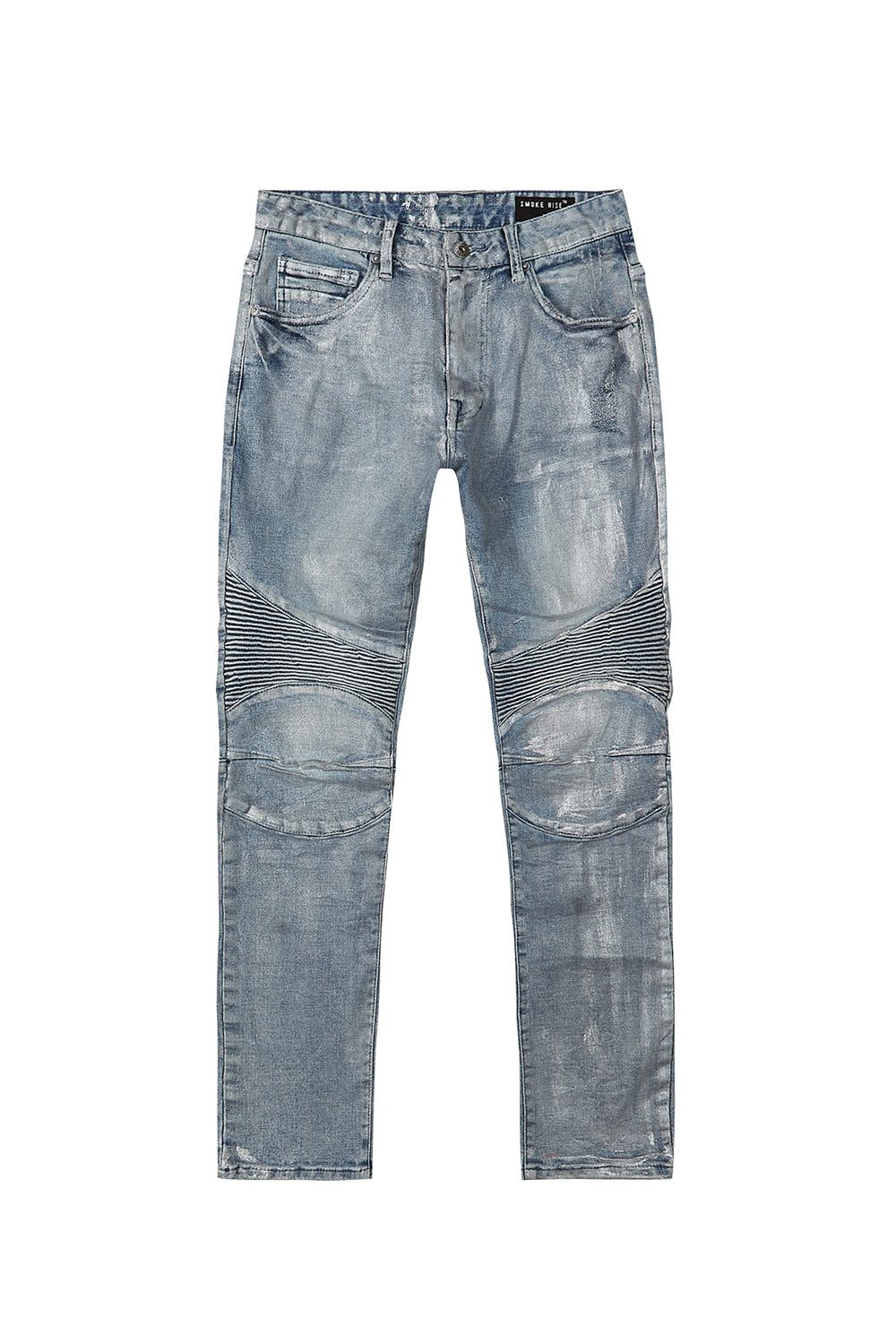 Iridescent Moto Jeans