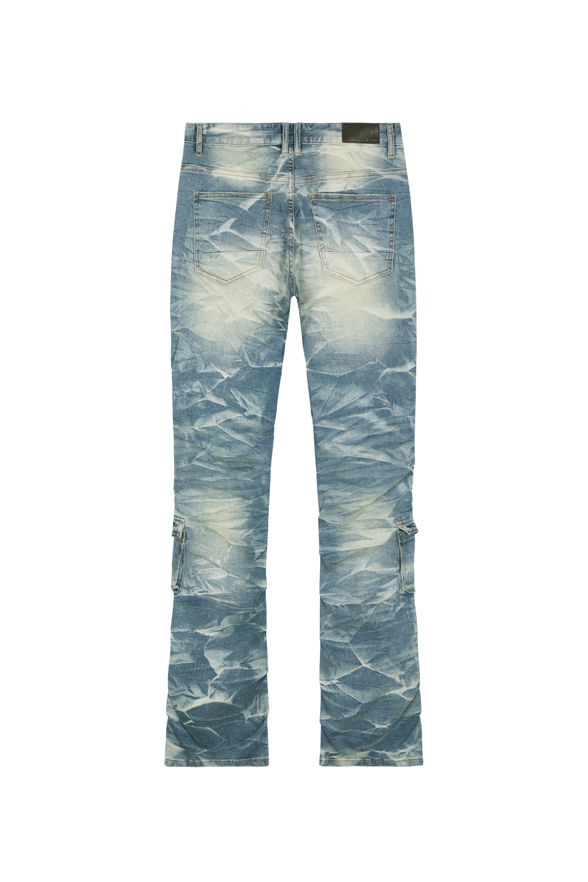 Stacked Utility Denim Jeans