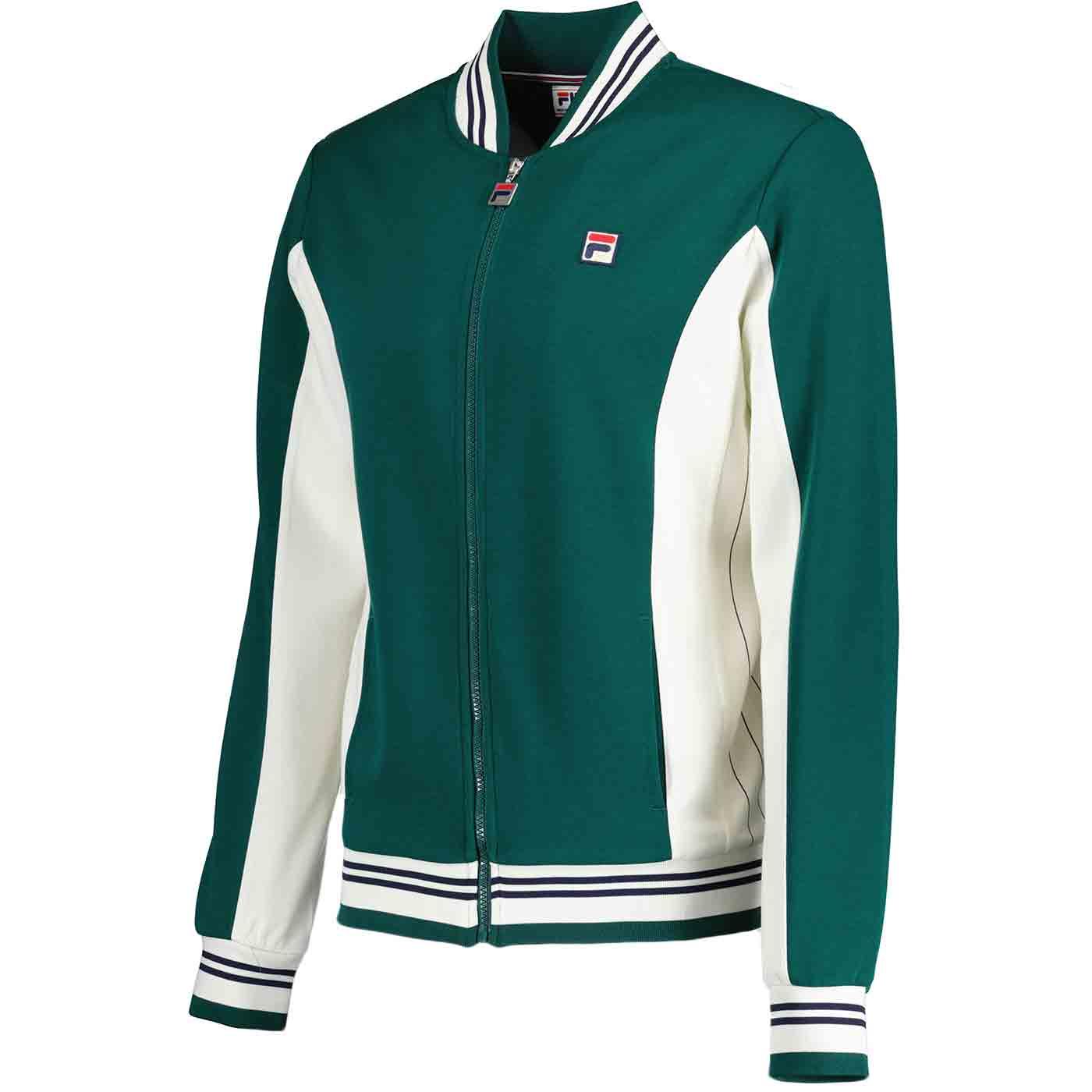Fila Vintage Settanta Track Top Green/Cream