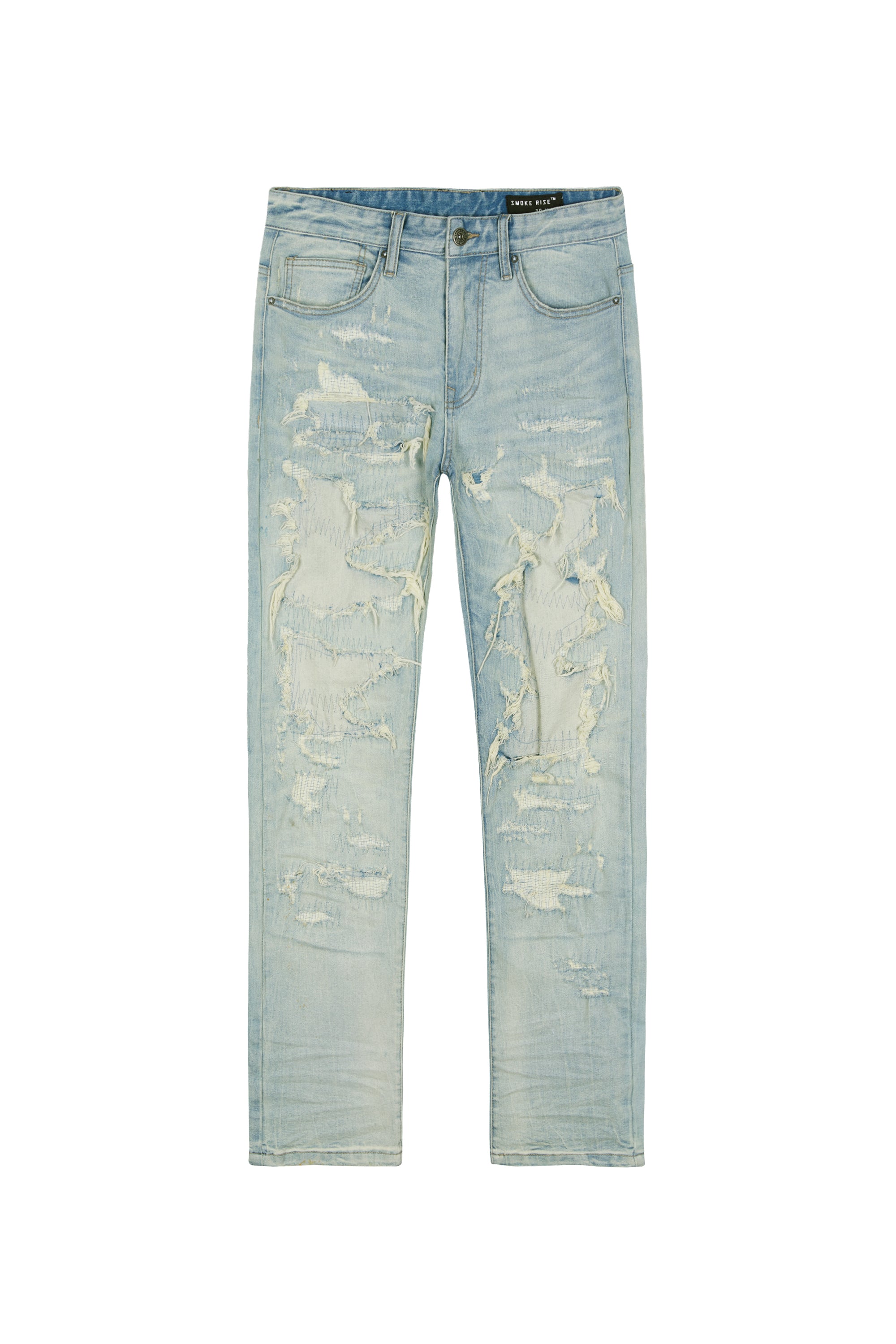 Heavy Distressed Jeans