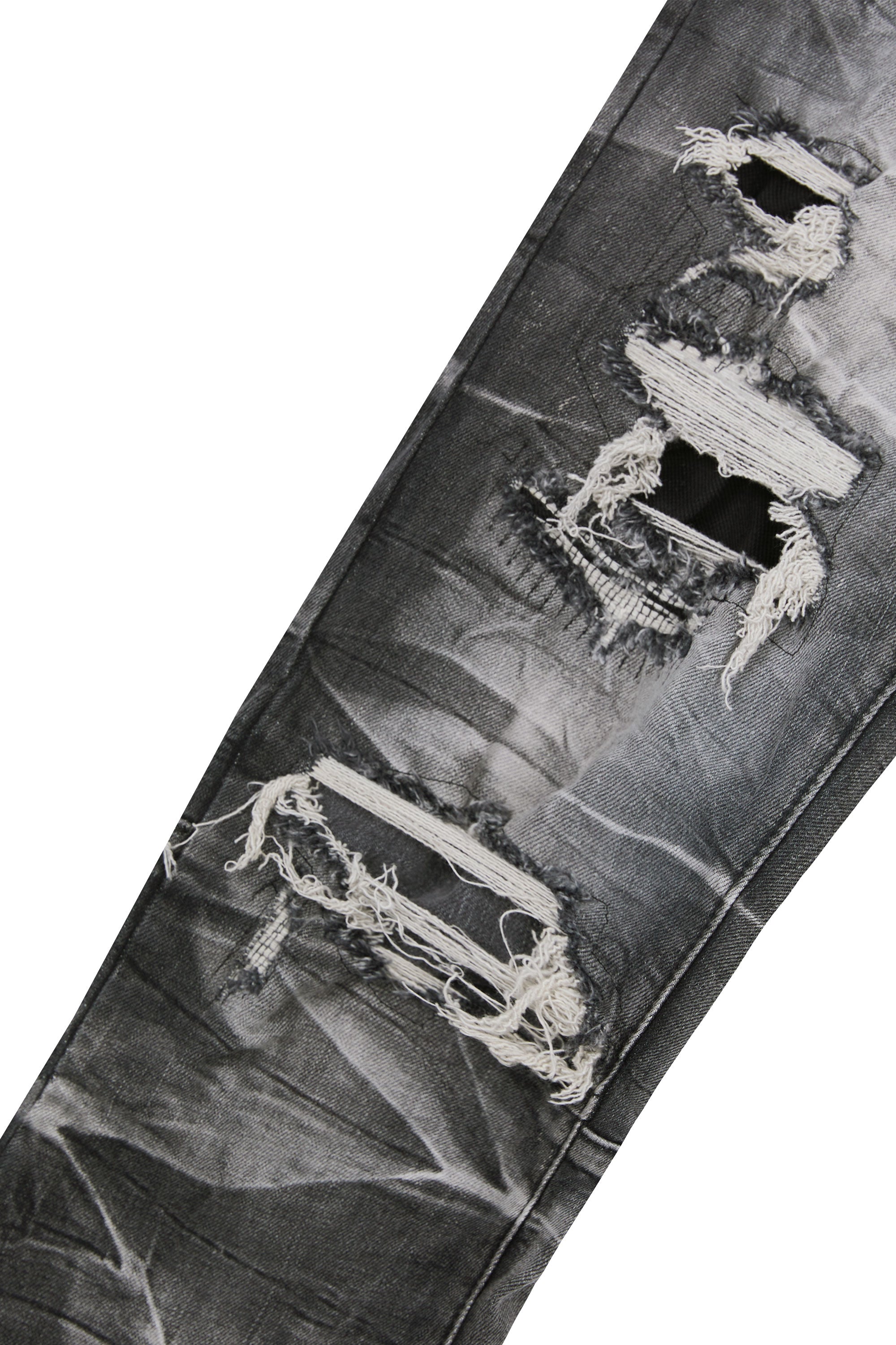 Lightning Effect Jeans