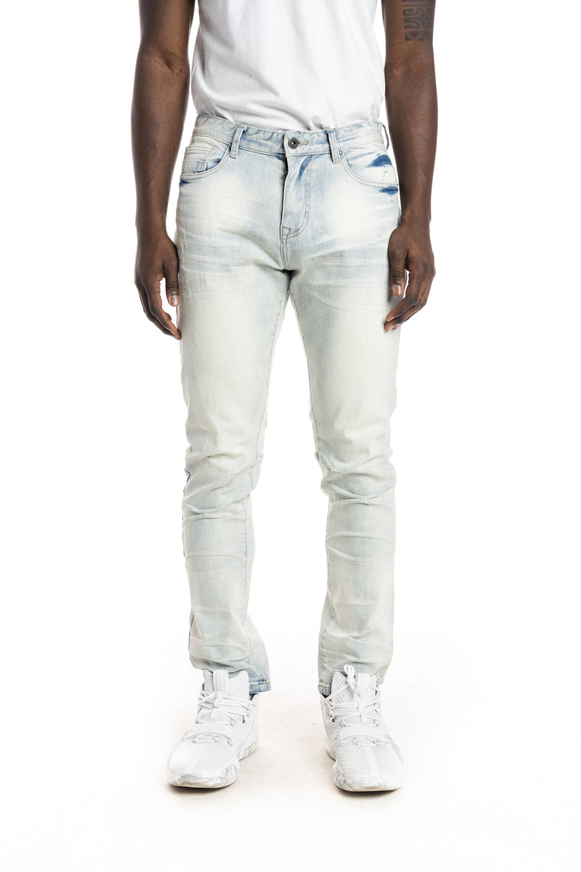Stone Washed Basic Jeans