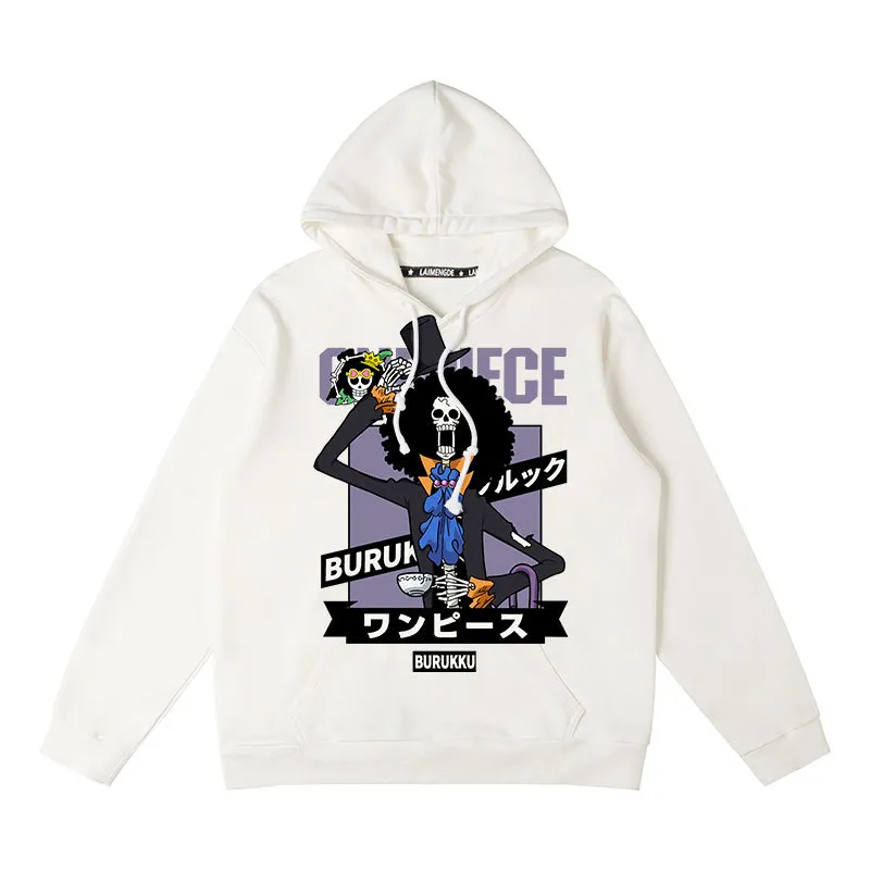 One piece hoodie - LUFFY/SHANKS/CHOPPER/BURUKKU/NEWGATE/FRANKY/MARCO/LAW