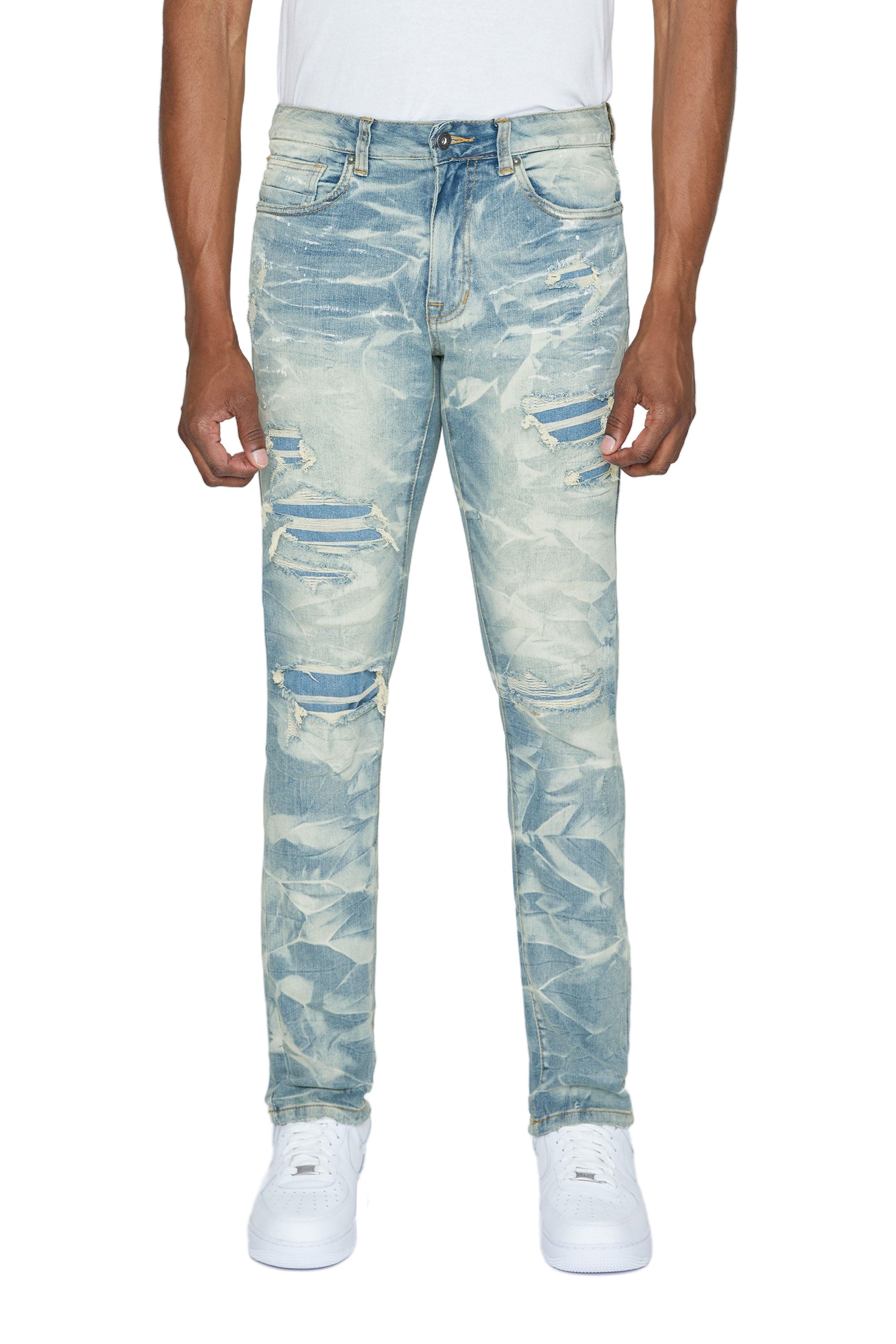 Lightning Effect Jeans