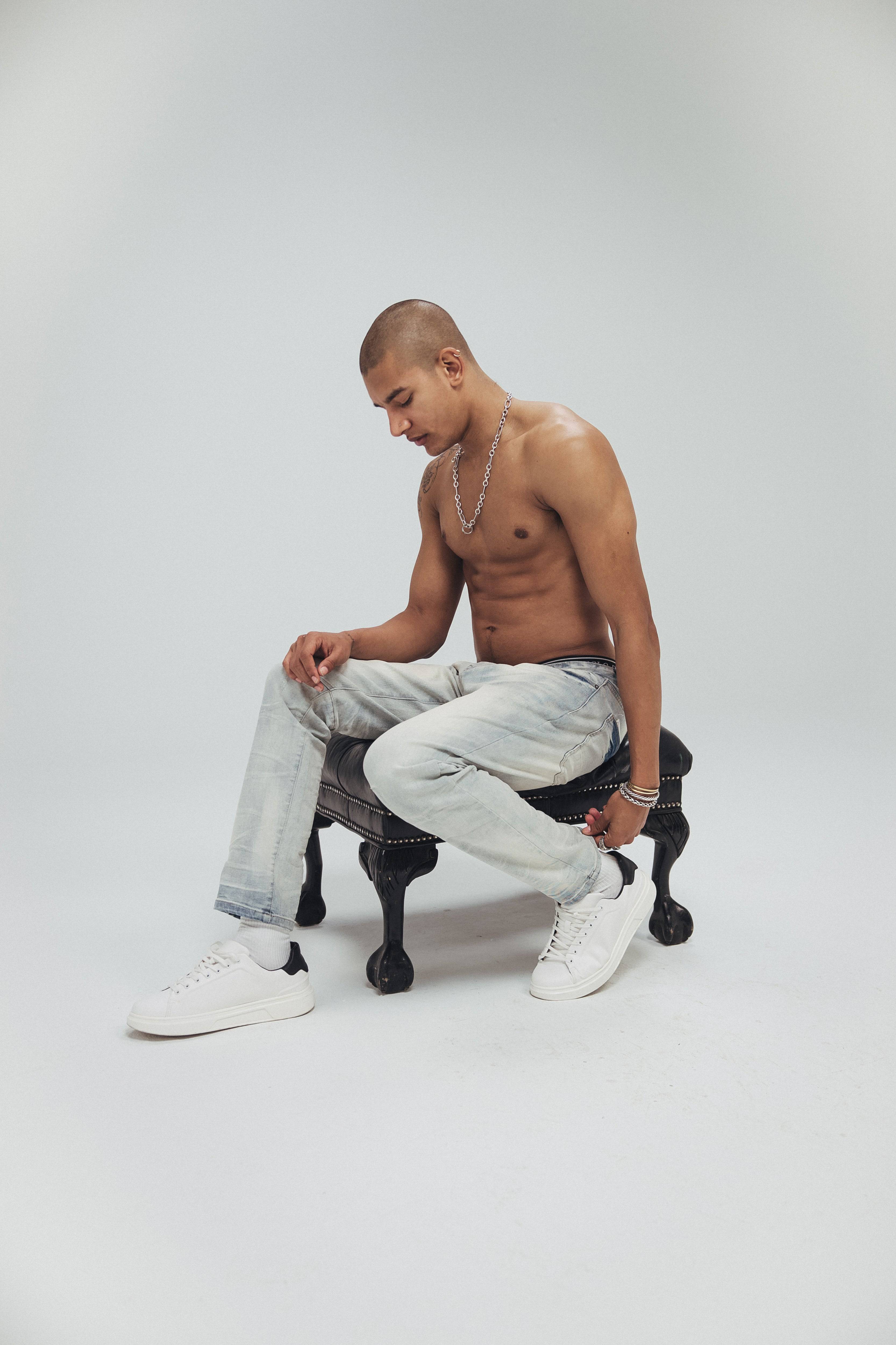 Stone Washed Basic Jeans