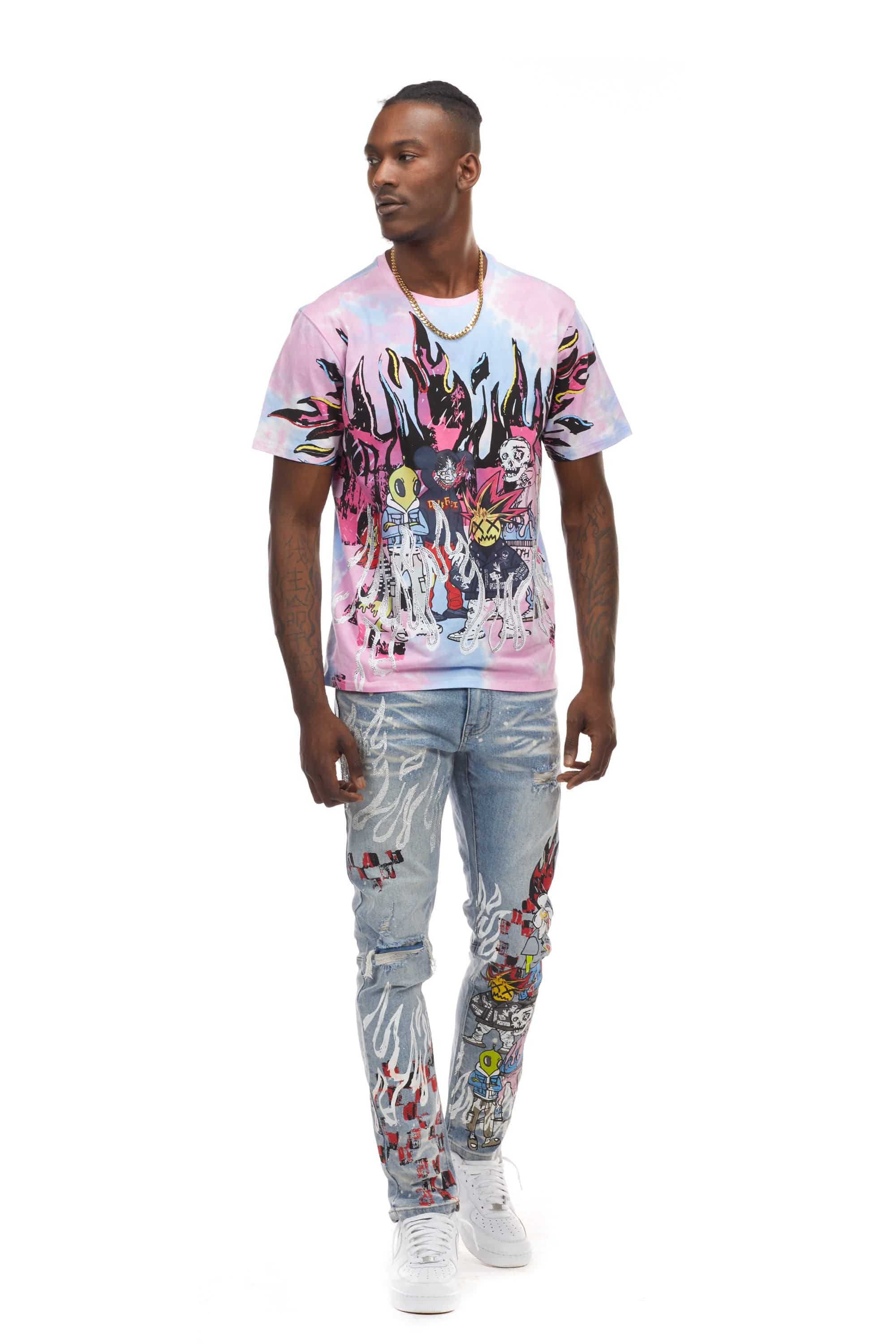 Flame Fashion Jeans