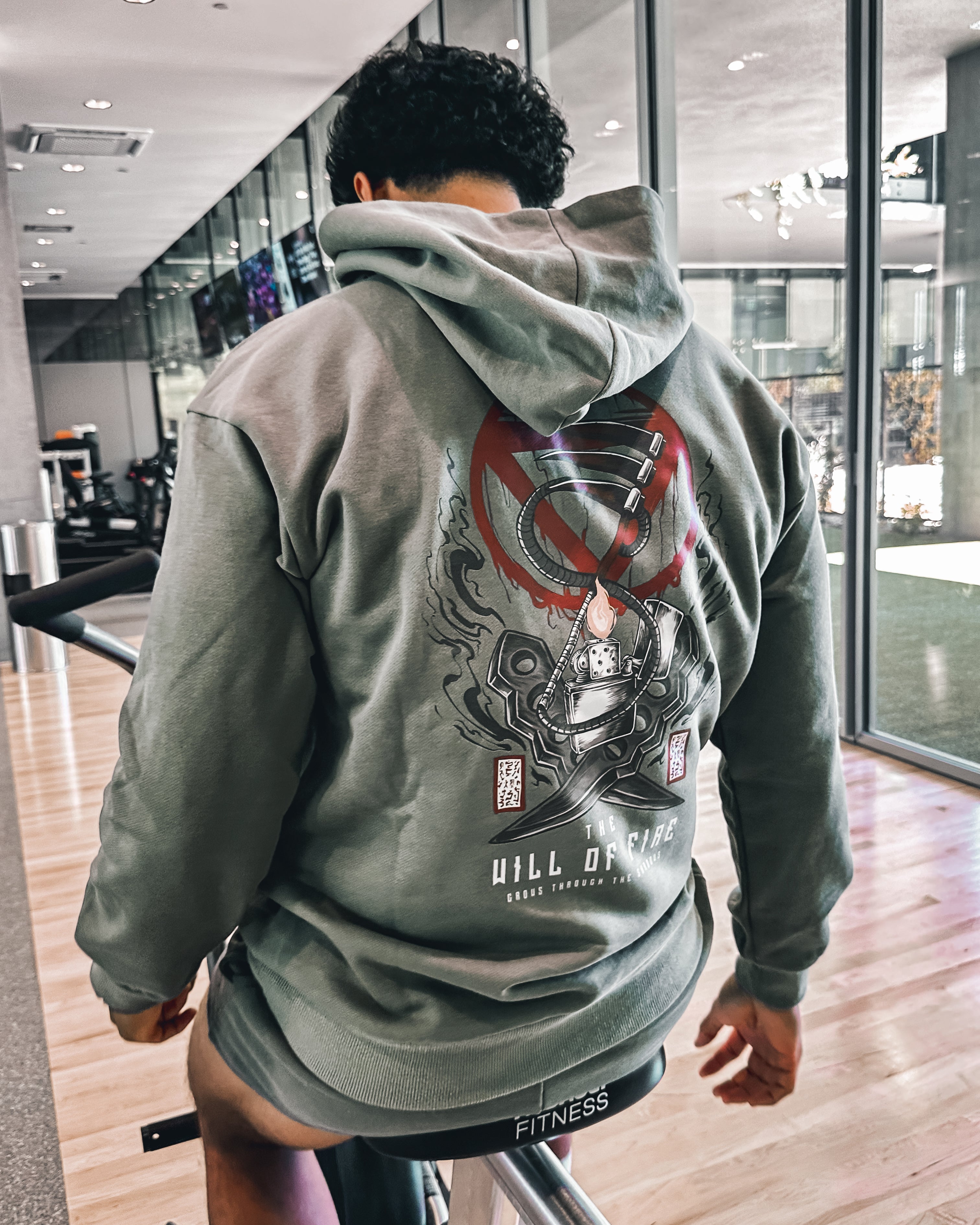 Shikamaru Will Of Fire Oversize Hoodie