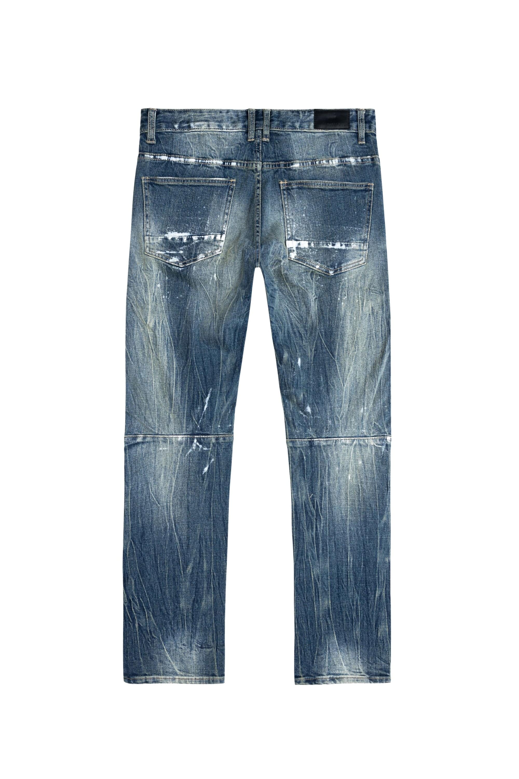 Patch Washed Jeans