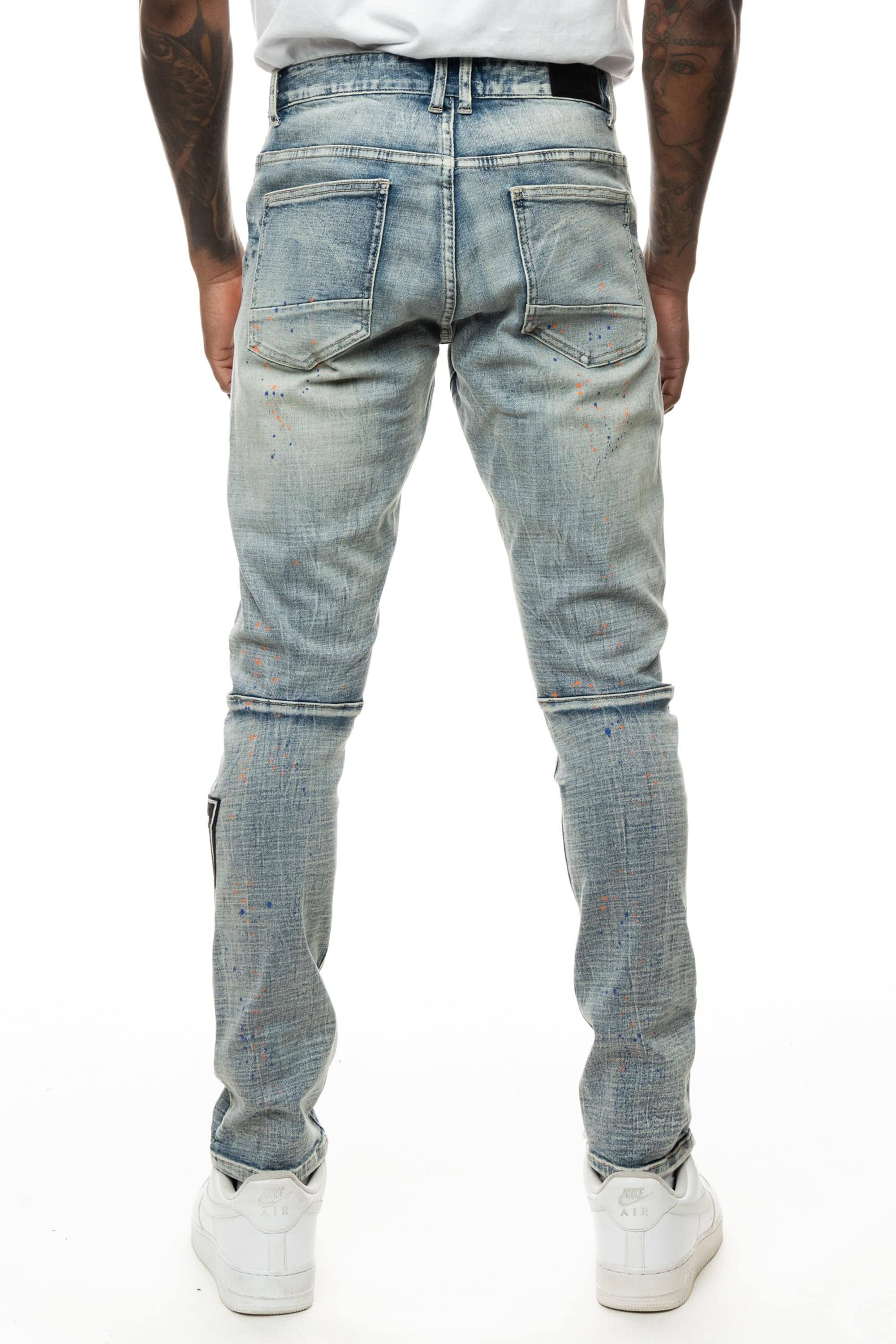 Varsity Detailed Jeans