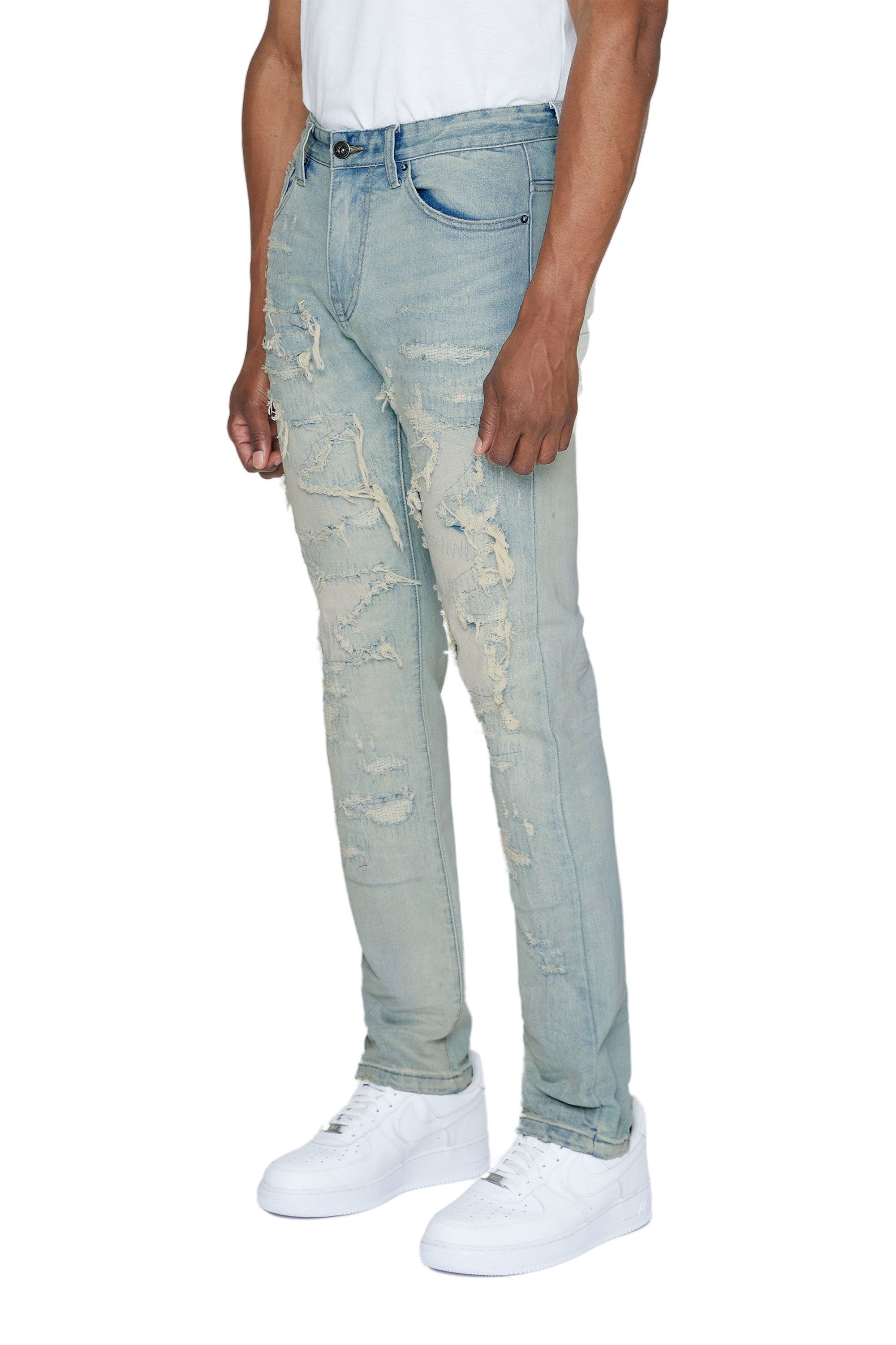 Heavy Distressed Jeans