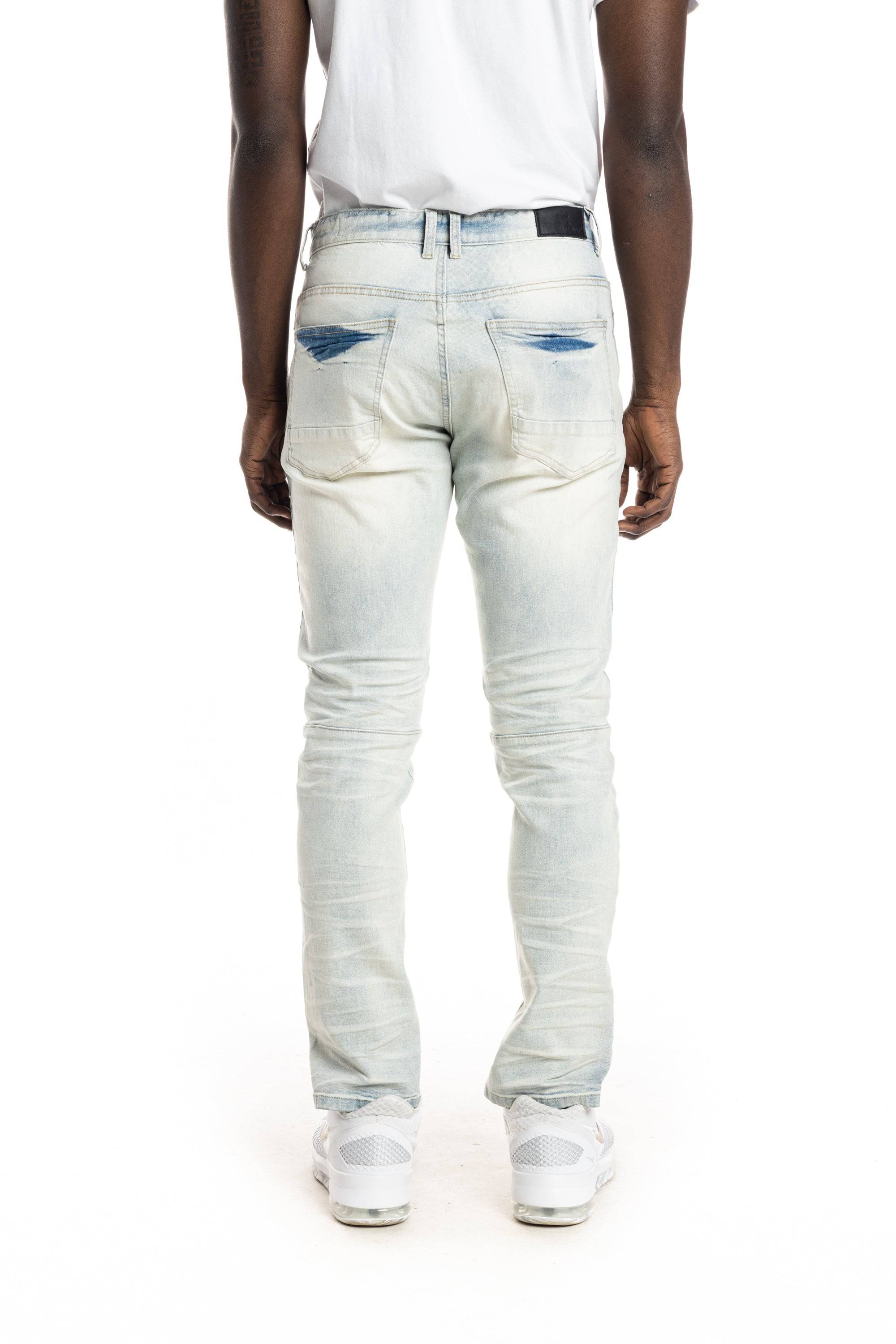 Stone Washed Basic Jeans