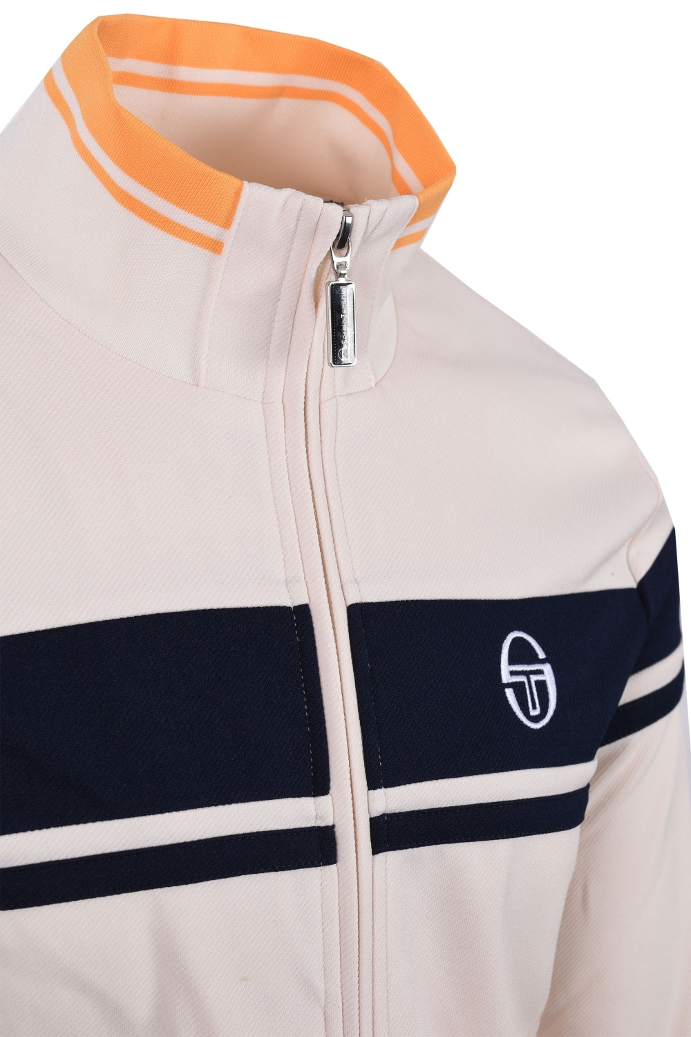 Sergio Tacchini Damarindo Track Top Buttercream/Blue