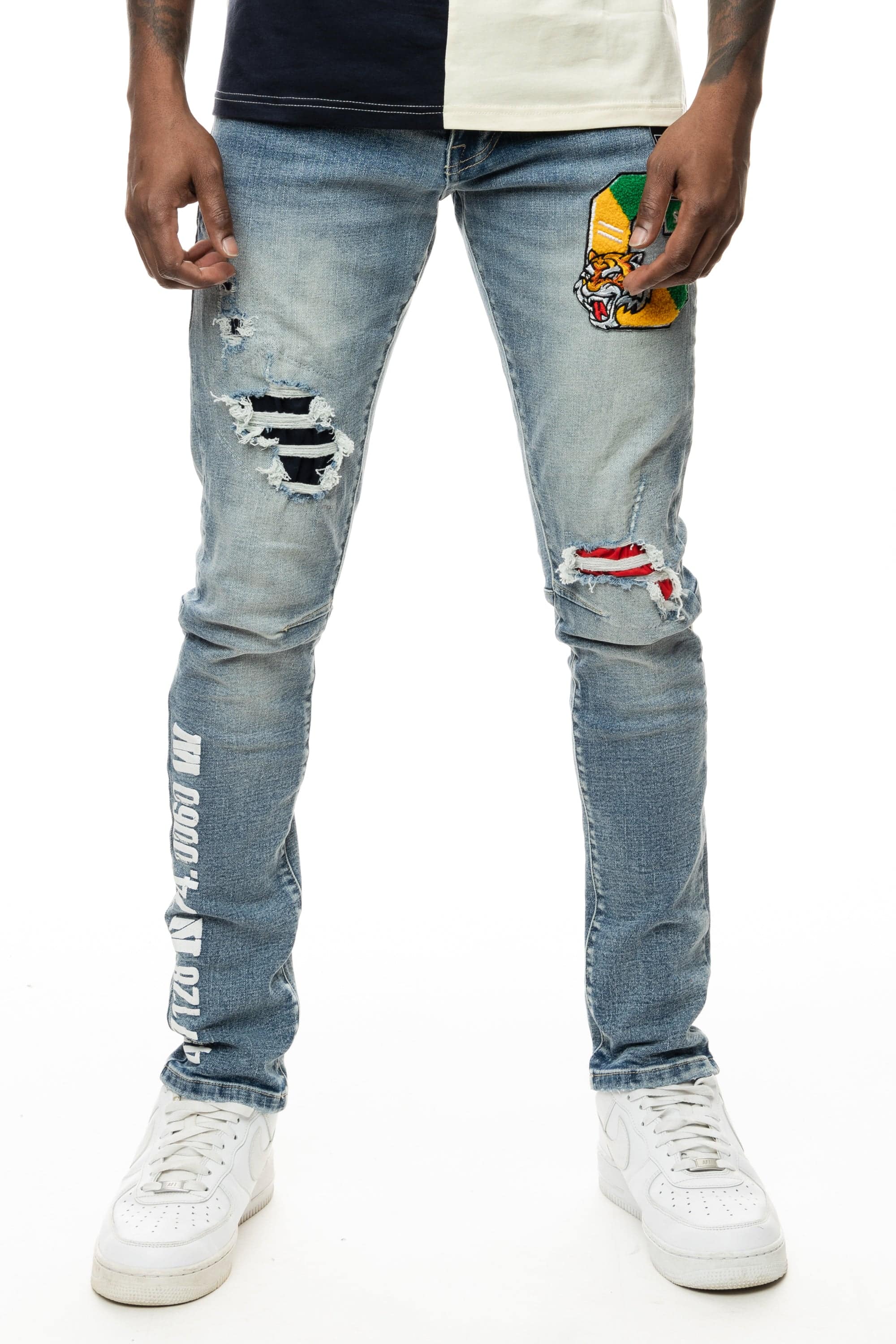 Tiger Patch Jeans