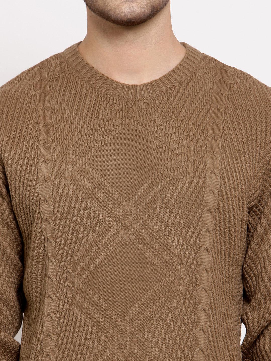 Style Quotient Mens Cable Knit Pullover Sweaters