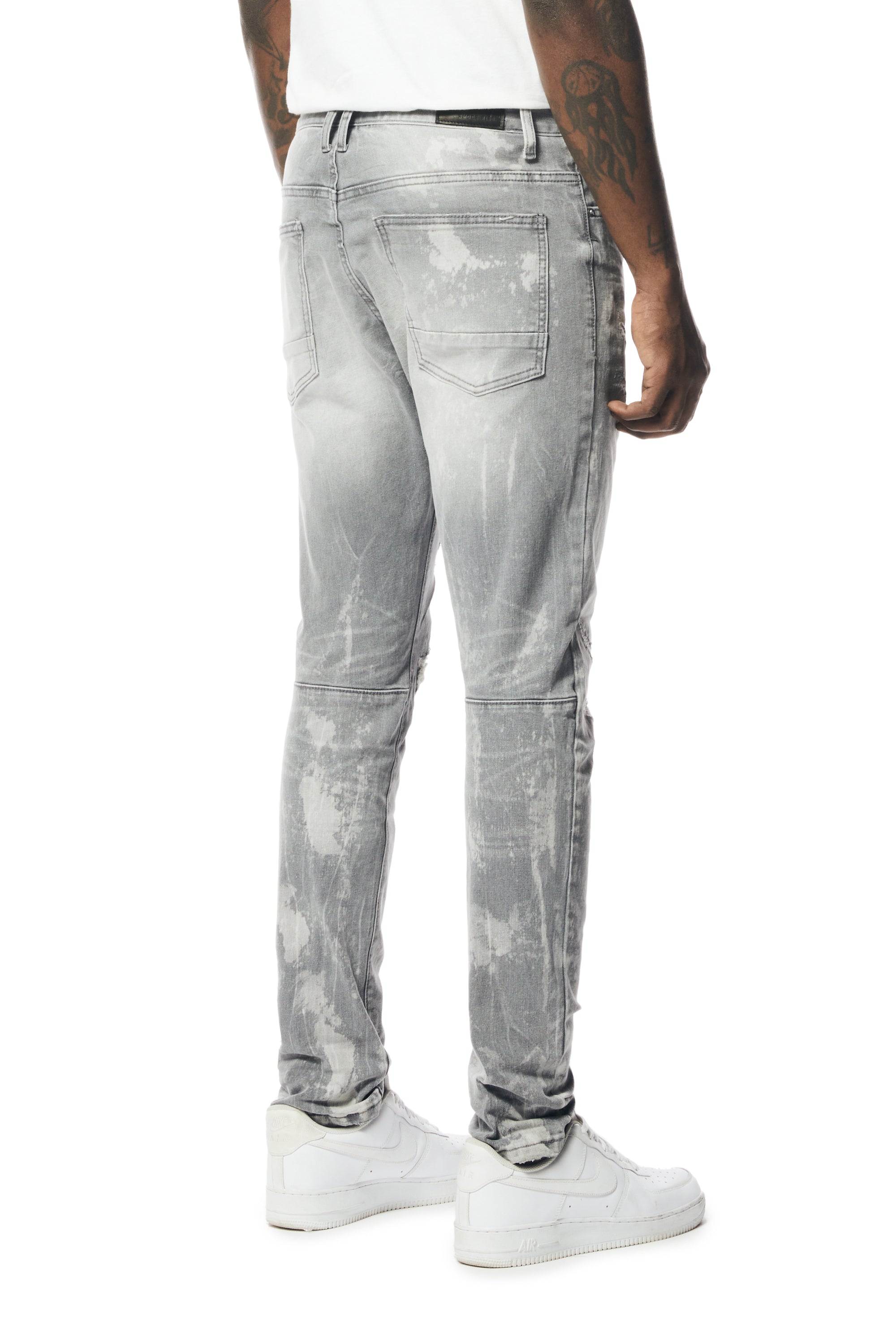 Rip & Repaired Denim Jeans