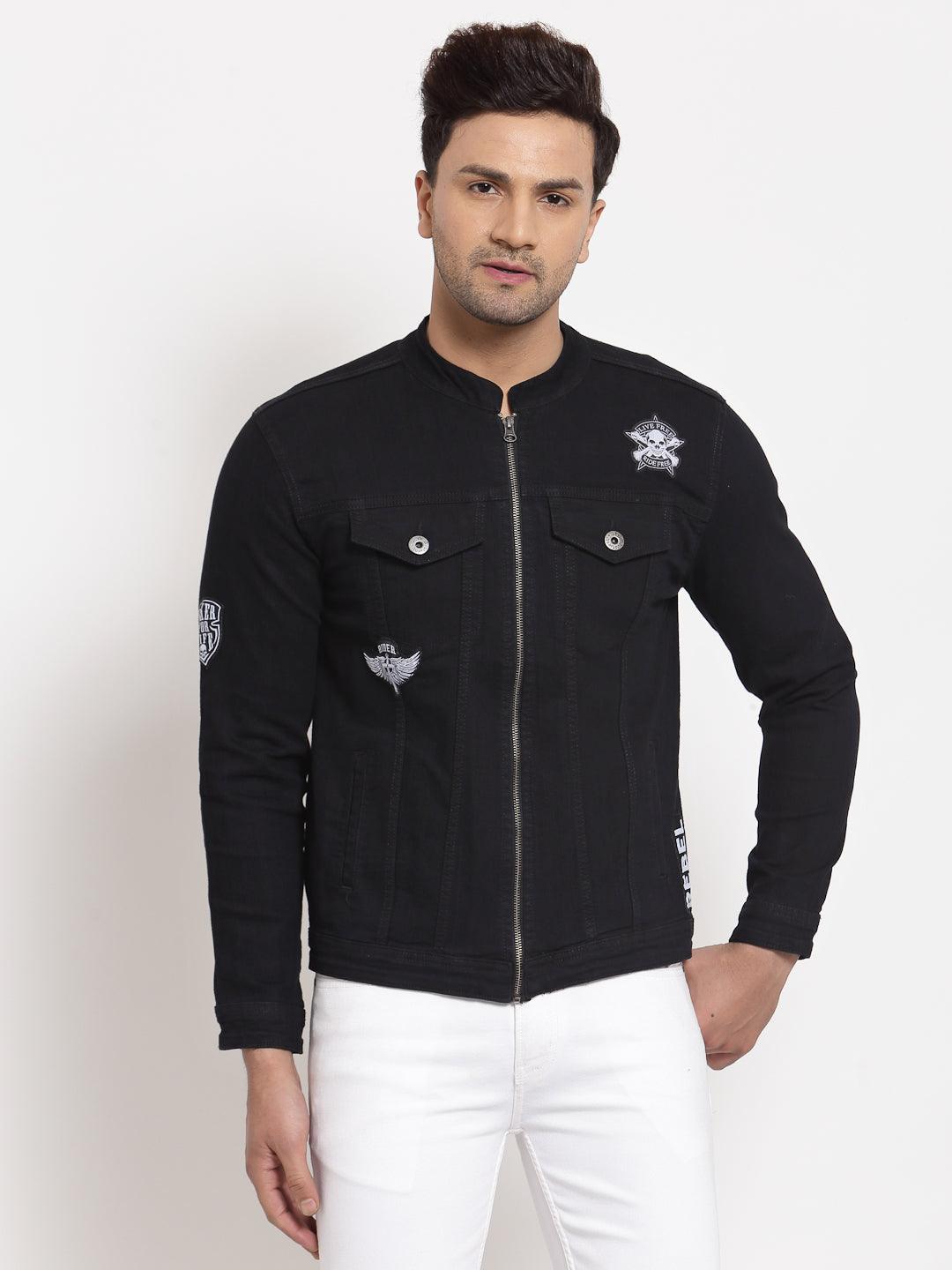 Style Quotient Men Black Sporty Jacket