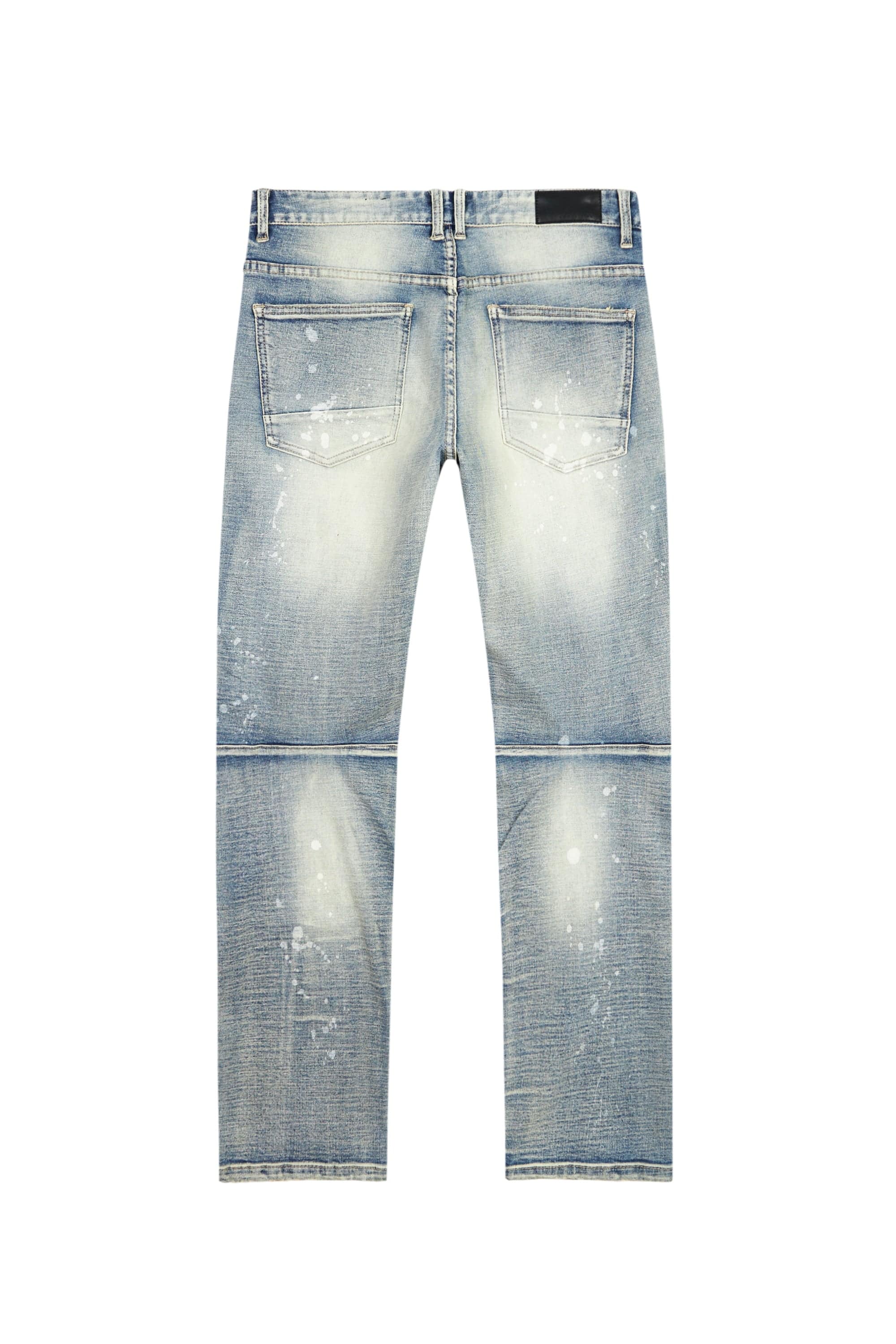 Plaid Backed Workwear Jean
