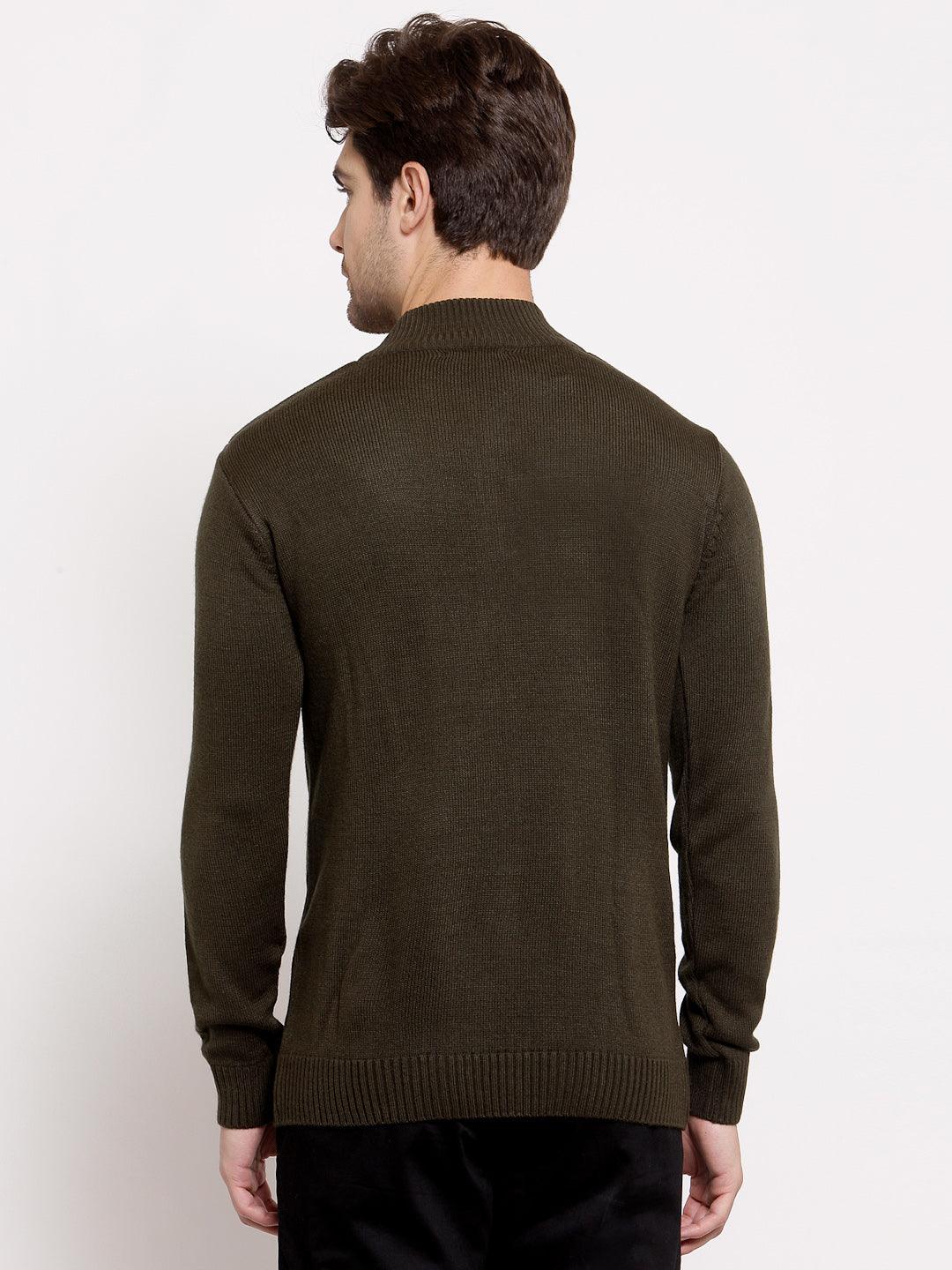 Style Quotient Mens Solid Pullover Sweaters
