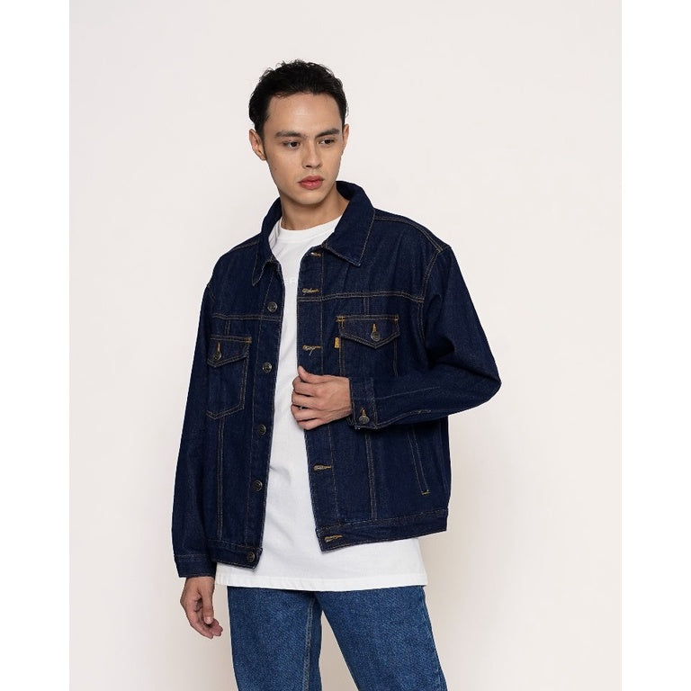 Erigo Denim Jacket Basic Shiga Mud Blue